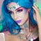 Face Jewels & Body Glitter – 12 Pcs Holographic Mermaid Face Gems, Stick-On Rhinestones for Festivals, Halloween, Costume Makeup & Party Looks (multicolored)